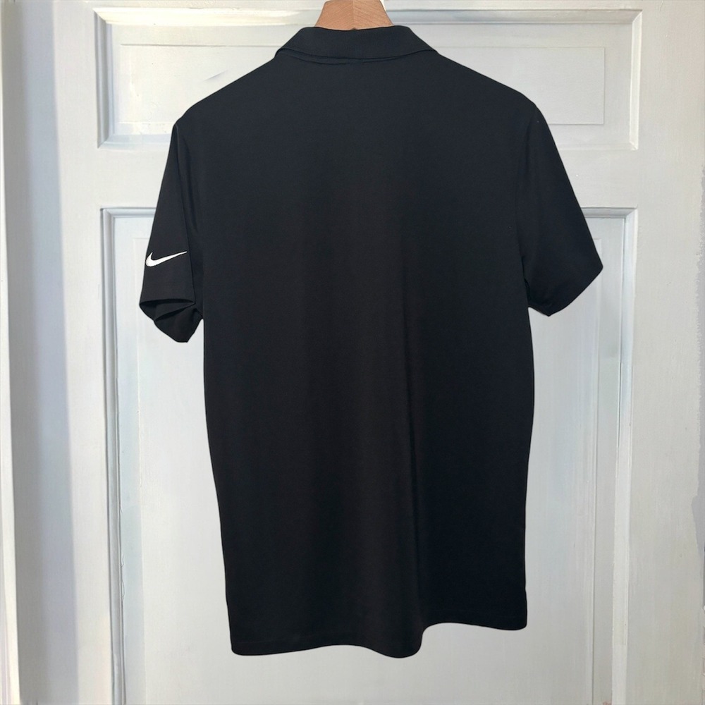 Nike Golf Presidents Cup Polo Shirt Mens Medium Standard Fit Black Dri-FIT - Picture 5 of 8